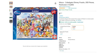 Puzle de 200 piezas modelo Cabalgata Disney por 7,19€