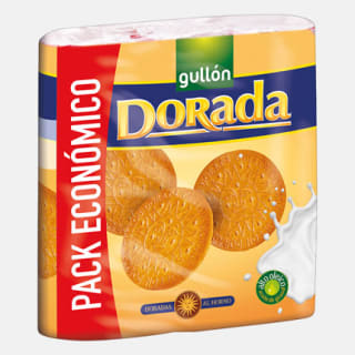 Galletas María dorada Gullón pack de 3 unidades de 200 gramos por 1€