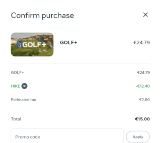 VR Golf game of the PGA TOUR voor €15 dmv code bij Meta