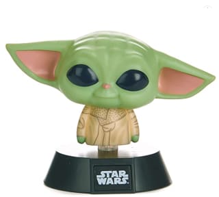Lámpara Baby Yoda, Star Wars, The Mandalorian, Multicolor por 12€