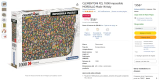 Puzzle Clementoni 1000 Impossible Mordillo por $356 | Amazon
