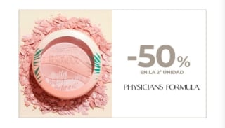 50% en la Segunda Unidad Physicians Fórmula.