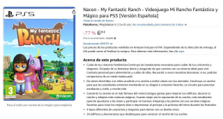 Juego My Fantastic Ranch para PS5 por 6,99€