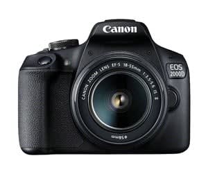 Canon EOS 2000D + 18-55mm IS II - voor €399 bij Proshop