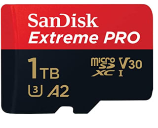 Sandisk Extrreme Pro 1TB microsd kaart voor €111 bij Amazon.de