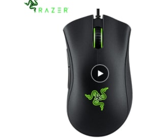 Ratón Gaming con sensor óptico, marca Razer DeathAdder Essential por 17,38€