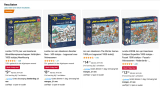 Jan van Haasteren puzzels vanaf 8,95 euro
