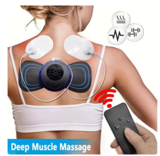 masajeador de cuello recargable con control remoto EMS de baja frecuencia por 5,82€