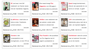 Tijdschriftenabonnement voor €9,95 bij Kruidvat