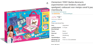 Clementoni Barbie Dierenarts Knutselset voor €15,74 bij Amazon