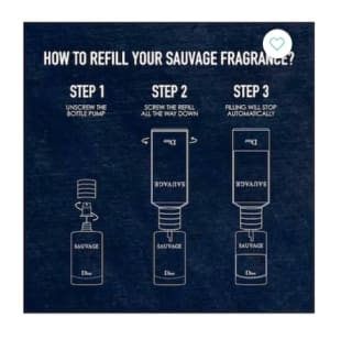 Recargador perfume Sauvage de Dior 300ml por 147,99€