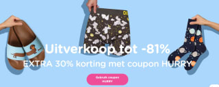 30% extra korting op de sale bij Dedoles met de kortingscode