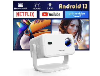 Proyector Magcubic L018 1080P Nativo Portatil con Wifi6 BT5.2 Auto Enfoque Auto Corrección Keystone por solo 67,99€