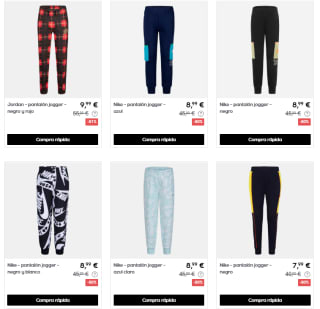 Nike Kids rebajas hasta 80% descuento en ropa para los peques de la casa