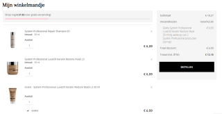 Gratis System Professional Luxe Oil Mask bij aankoop van 2 System Professional producten bij John Beerens