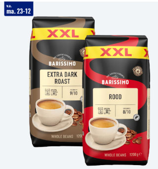 BARISSIMO Koffiebonen voor €7,99 bij de Aldi