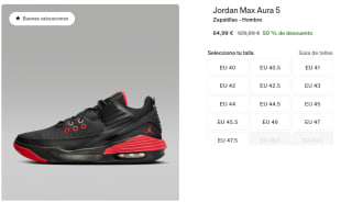 Zapatillas de Hombre Jordan Max Aura 5 por 64.99€