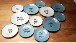 Gratis workshop: handlettering van borden bij Meubelplein Ekkersrijt nabij Eindhoven 28 oktober