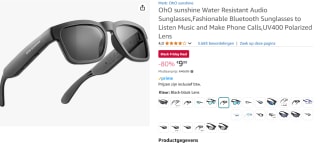 Oho zonnebril met bluetooth voor €9,99 bij Amazon