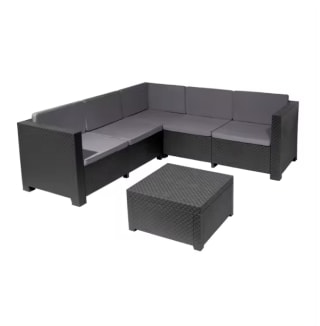 SP Berner Set de Muebles de Jardín Oasis Color Grafito por solo 204,95€