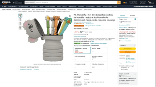 Set de 6 Bolígrafos Mr. Wonderful con Estuche de Silicona Koala por 12,95€