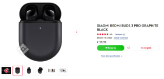 Xiaomi Redmi Buds 3 Pro voor €39,99