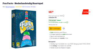Fun Facts kaartspel voor €15,79 bij Bol
