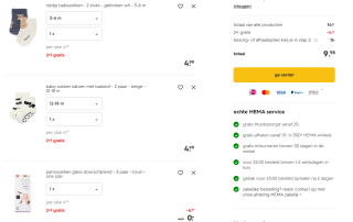 2+1 gratis op sokken bij HEMA