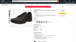 Reebok Work N Cushion 4.0 Zapatillas de Deporte Hombre por 27€