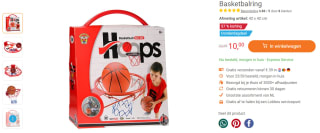 Basketbalring voor €10 bij lobbes