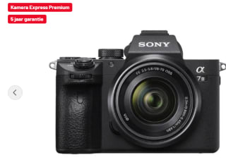 Sony A7 III Body + 28-70mm - Zwart voor €1.799 bij Kamera Express