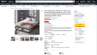 Zinus Joseph Cama 135x190 cm por 73,90€