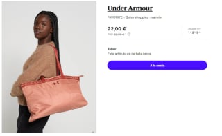 Bolso Shopping Under Armour FAVORITE por 22€