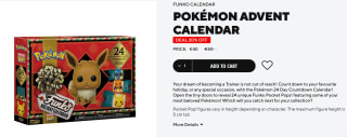 Funko - Pokemon Holiday kalender 2024 voor €40
