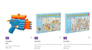 Tot 50% korting op Lego, Play-Doh en meer speelgoed bij de Bijenkorf