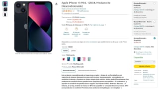 iPhone 13 Mini 128GB Reacondicionado por $5,845 en Amazon