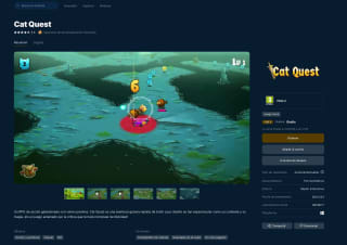 Juego Cat Quest Steam Gratis con Epic Games