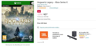 Hogwarts Legacy - Xbox Series X voor €40,99 bij Amazon