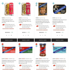 20% descuento en anchoas de primera marca desde ECI