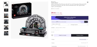 Set Lego Star Wars Diorama: Sala del Trono del Emperador por 44,99€