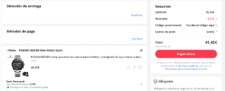 PAGANI DESIGN-reloj de cuarzo para hombre, VK63 por 41,42€