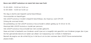 Bouw een LEGO® Autostuur en neem het mee naar huis