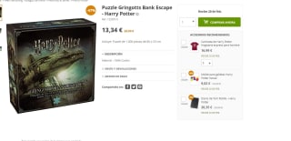 Puzzle Gringotts Bank Escape - Harry Potter de 1000 piezas por 13,34€