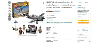 Set Lego Indiana Jones Persecución del Caza por 20,99€