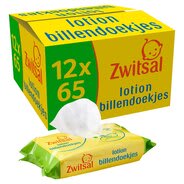 Zwitsal Baby Lotion Billendoekjes 3 dozen van 12 verpakkingen voor slechts €39,95 bij Kruidvat