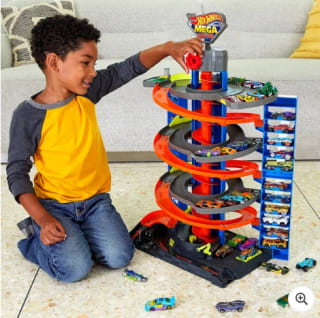 Hot Wheels City Mega Garage Power Parkeergarage Speelset voor €49,99 bij Smythstoys