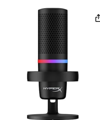 HyperX DuoCast –RGB Micrófono de condensador USB por 49,99€