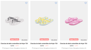 Envío gratis en toda la moda ropa y calzado desde 0,99€