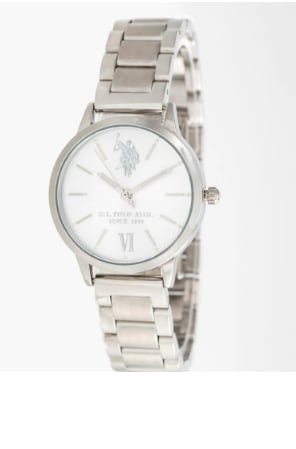 Reloj US Polo Assn. de acero inoxidable - plateado - Ø: 30 mm por 37.99€
