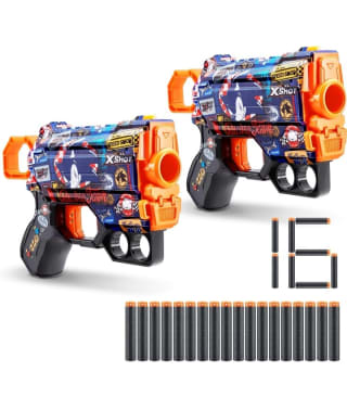 Pack de 2 Blaster +16 Dardos por 7€.